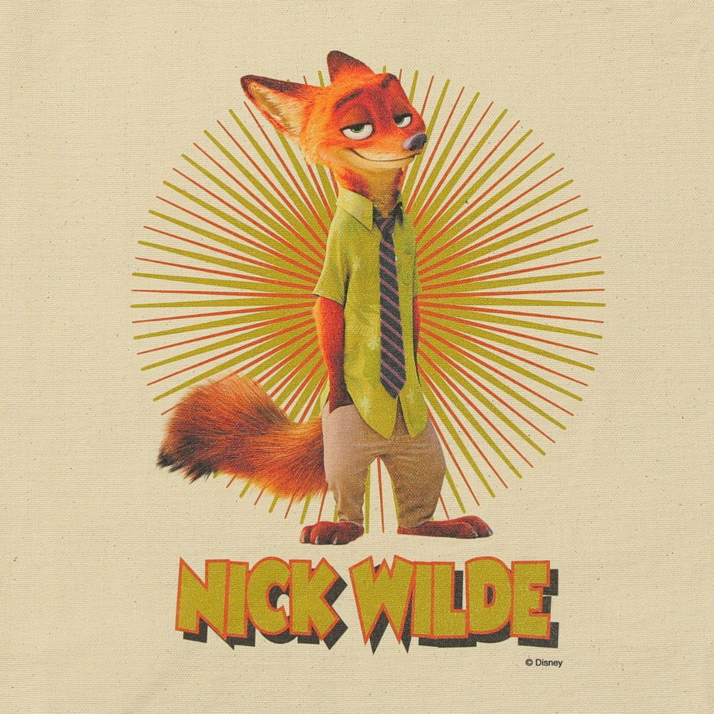 公式 ショップディズニー 受注 4月中旬頃よりお届け ズートピア ニック ワイルド トートバッグ Poneycomb Tokyo