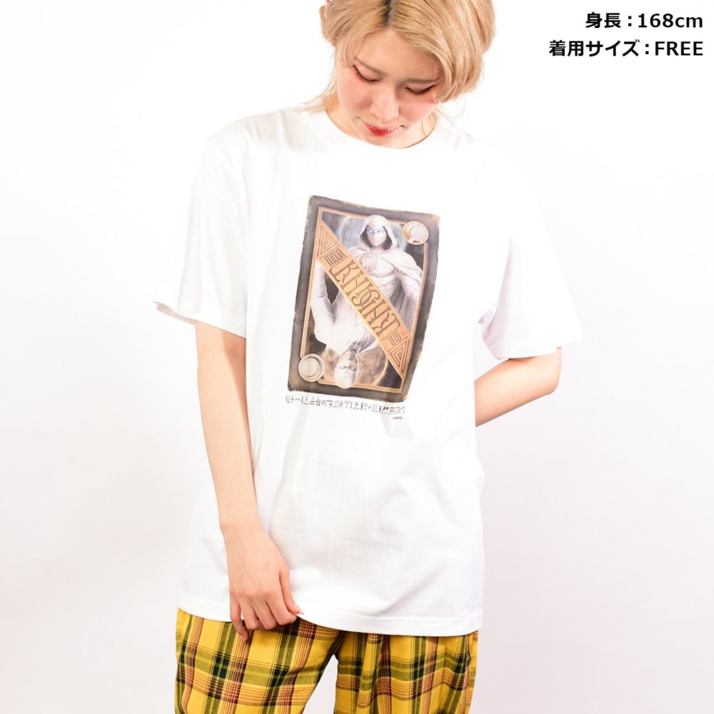 MARVEL/ムーンナイト/Tシャツ B(ホワイト)(PONEYCOMB TOKYO)