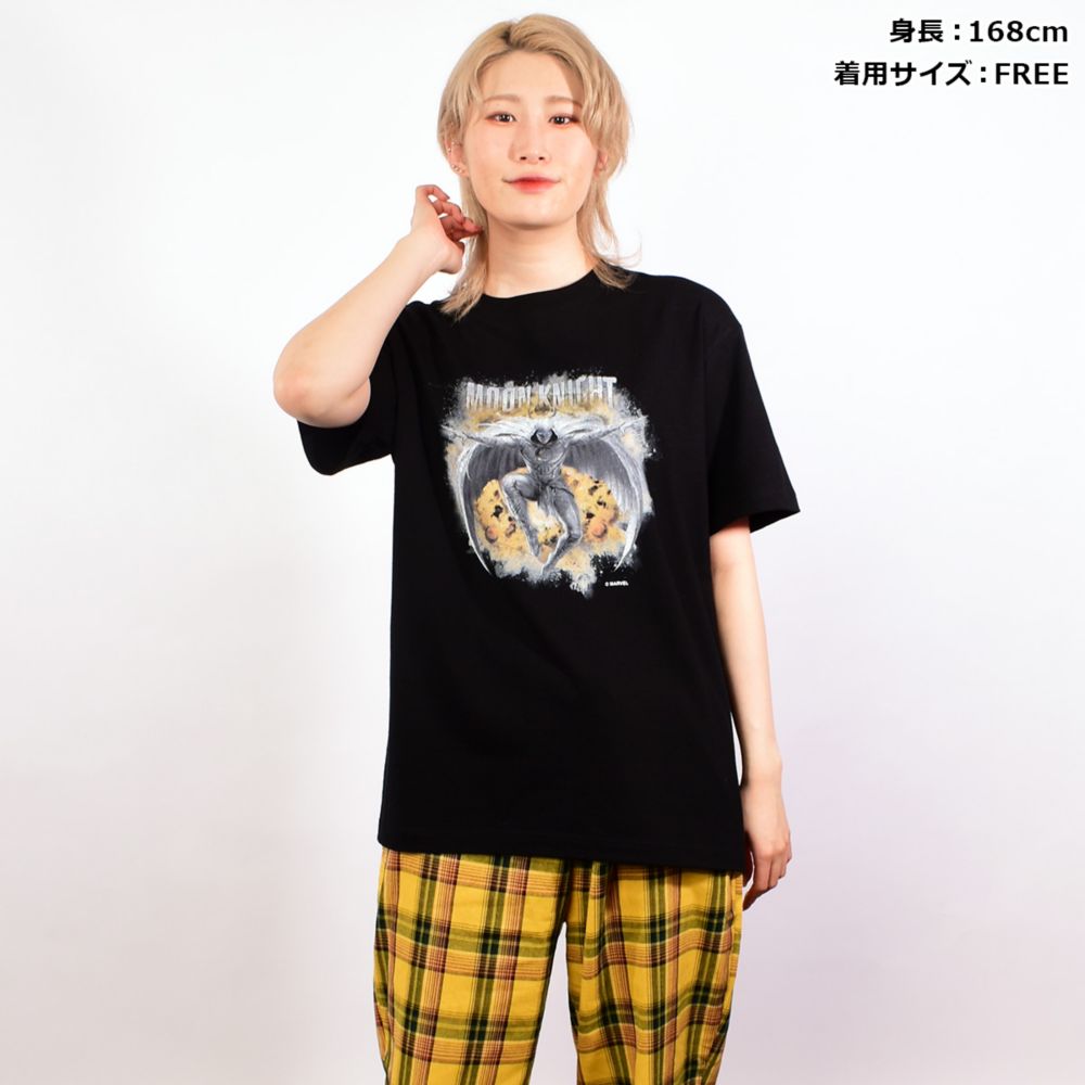 MARVEL/ムーンナイト/Tシャツ D(ブラック)(PONEYCOMB TOKYO)