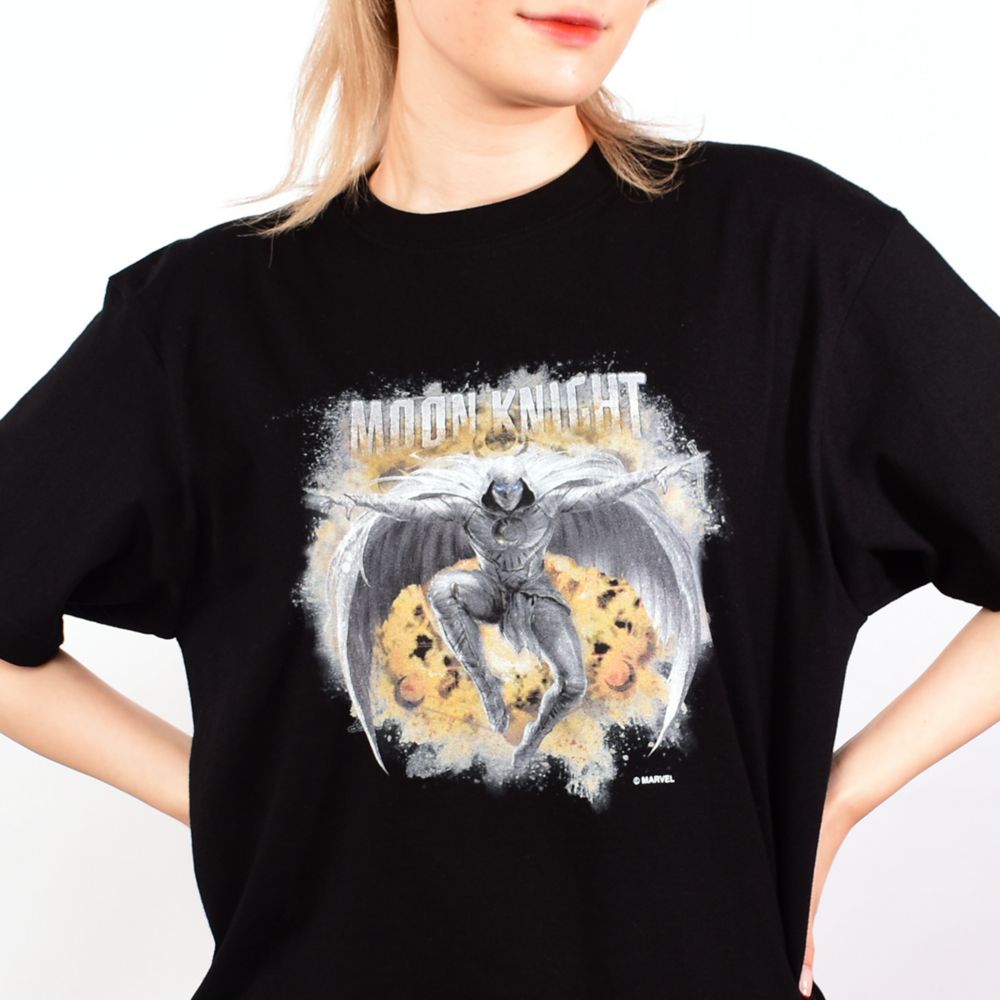 MARVEL/ムーンナイト/Tシャツ D(ブラック)(PONEYCOMB TOKYO)