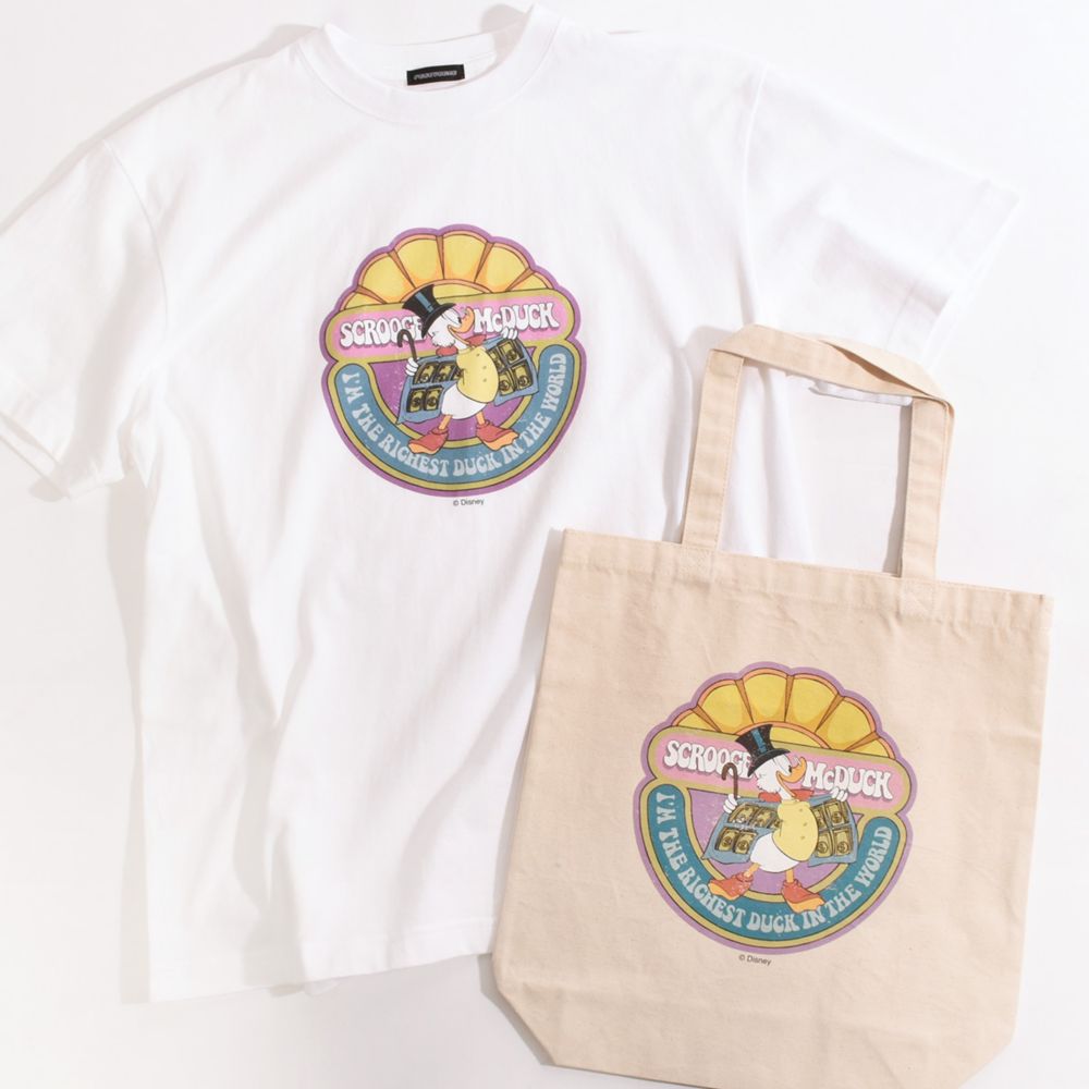 スクルージ・マクダック(お金持ち)/Tシャツ(PONEYCOMB TOKYO)