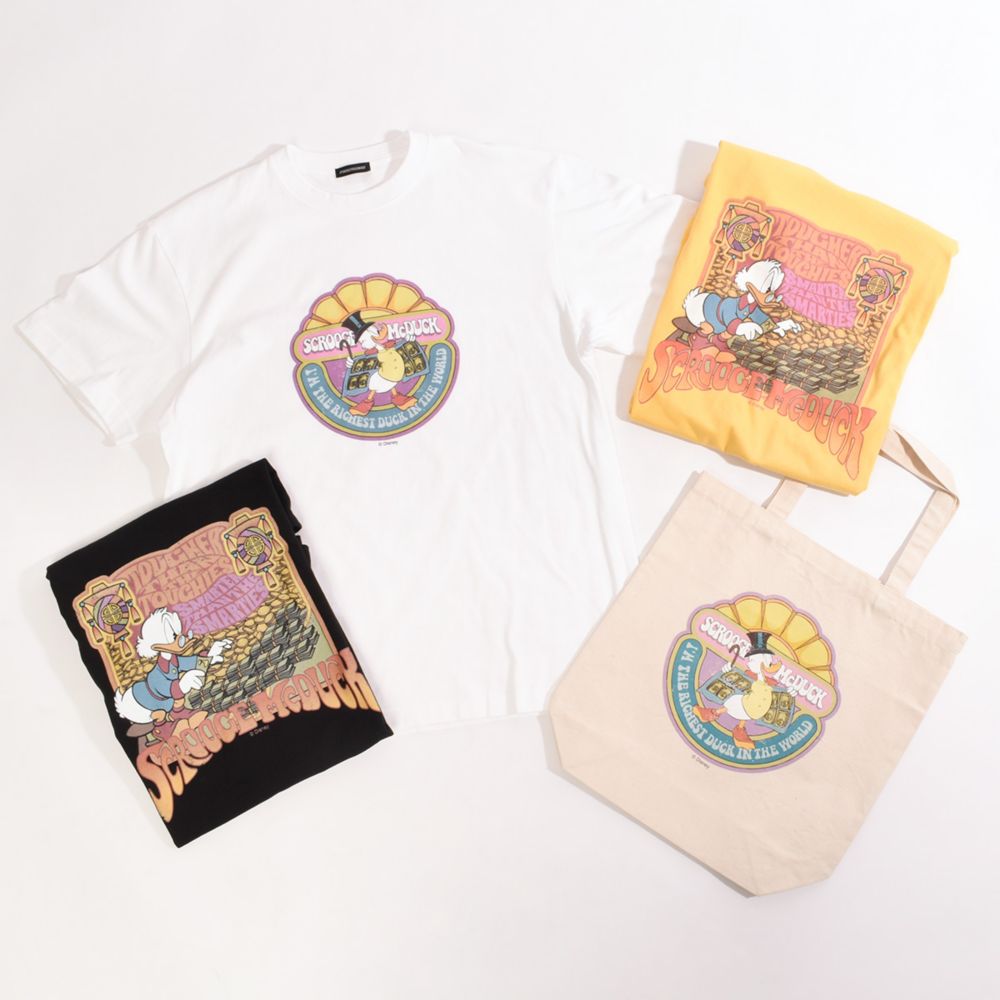 スクルージ・マクダック(お金持ち)/Tシャツ(PONEYCOMB TOKYO)