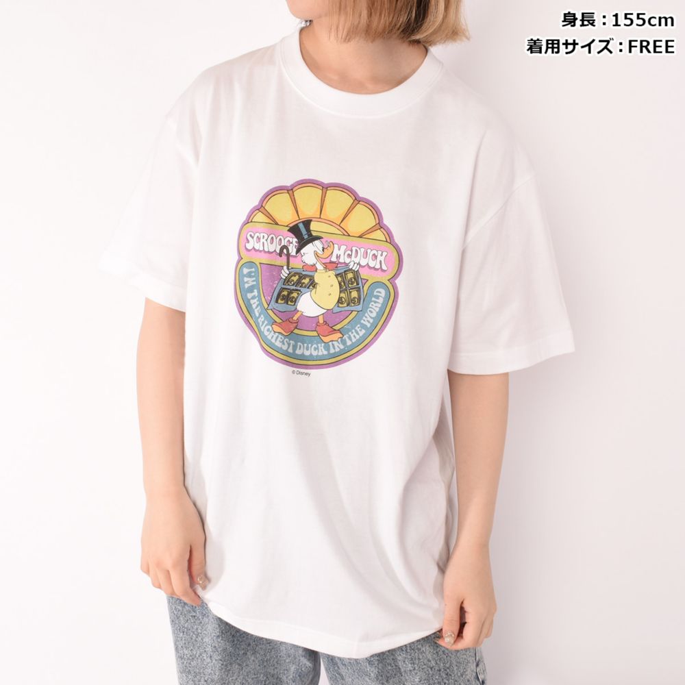 スクルージ・マクダック(お金持ち)/Tシャツ(PONEYCOMB TOKYO)