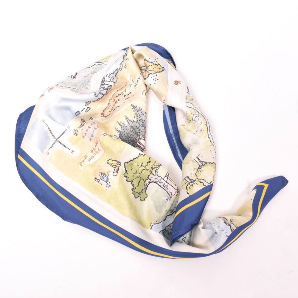 公式 ショップディズニー くまのプーさん クラシックプー スカーフ