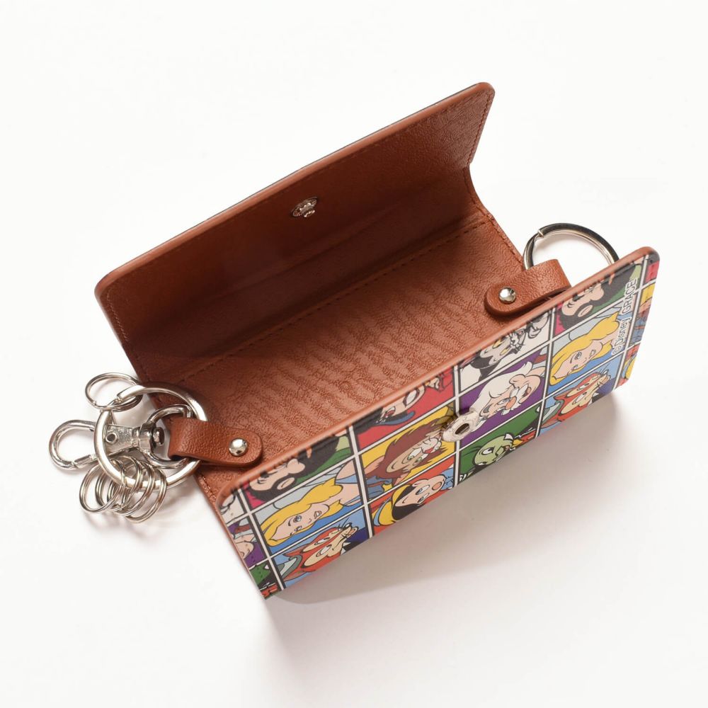 ピノキオ 総柄キーケース