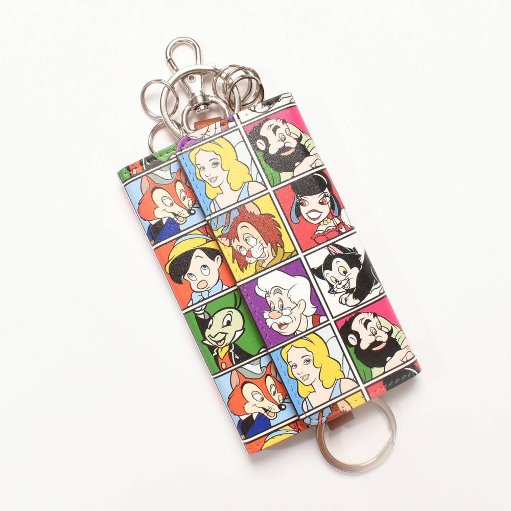 ピノキオ 総柄キーケース