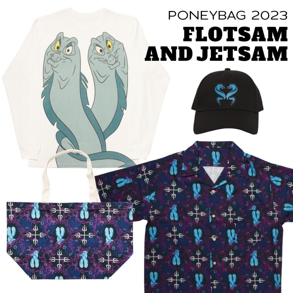 Disneyリトル・マーメイド】フロットサムとジェットサム/2022パニBAG