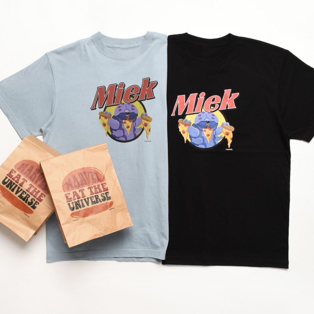 マーベル ソー:ラブ&サンダー ミーク Tシャツ＆紙袋セット＜ブルー＞