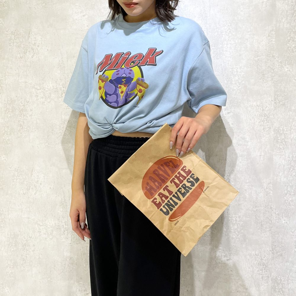 マーベル ソー:ラブ&サンダー ミーク Tシャツ＆紙袋セット＜ブルー＞