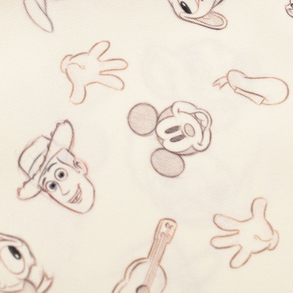 ＜Disney100＞ミッキー、ミニー、ドナルド、シンバ、スティッチ、ウッディ/巾着