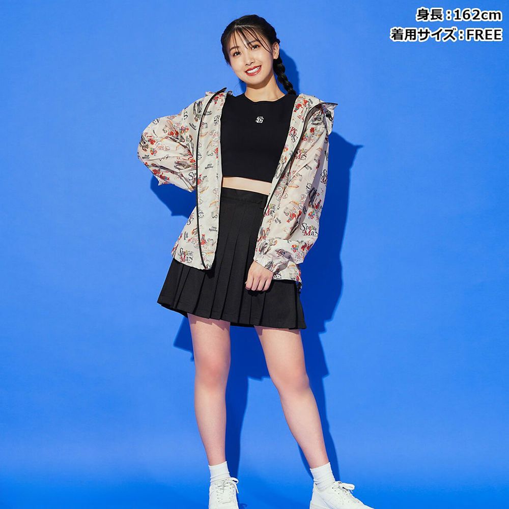 【MARVEL】スパイダーマン/総柄ナイロンパーカー(PONEYCOMB TOKYO)