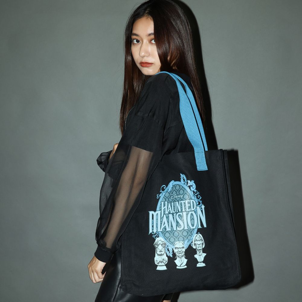 ホーンテッドマンション 石像 トートバッグ