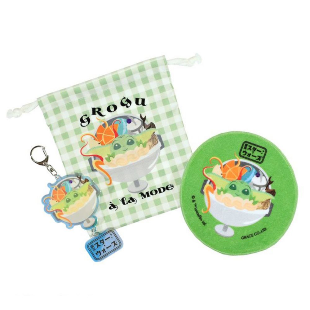 【STAR WARS】喫茶アラモード/グローグー　巾着(PONEYCOMB TOKYO)