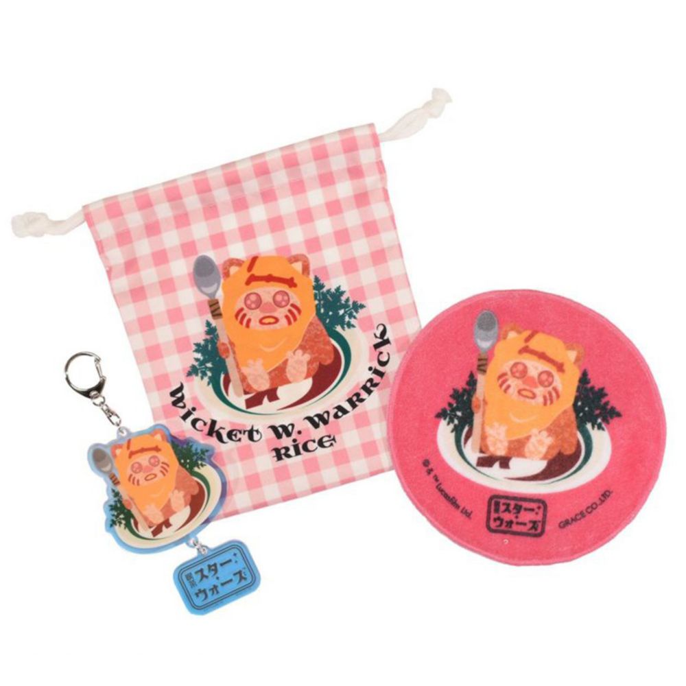 【STAR WARS】喫茶オムライス/イウォーク　巾着(PONEYCOMB TOKYO)