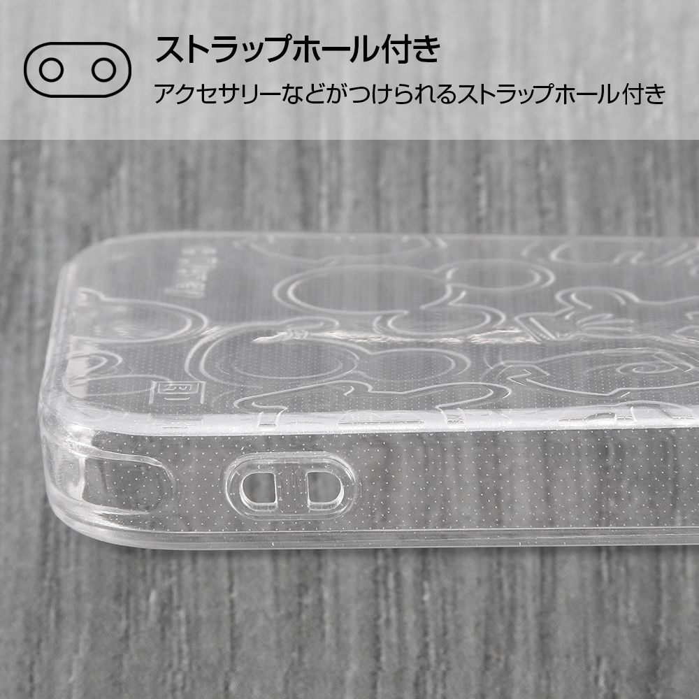 iPhone 12 mini 『ディズニーキャラクター』／TPUソフトケース キラキラ／『ミッキーマウス』