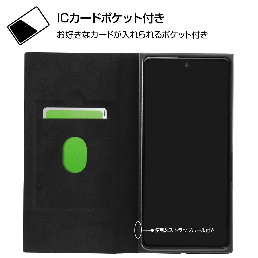 Galaxy A51 5G 『ディズニーキャラクター』／耐衝撃 手帳型レザーケース サイドマグネット／『ミニーマウス』