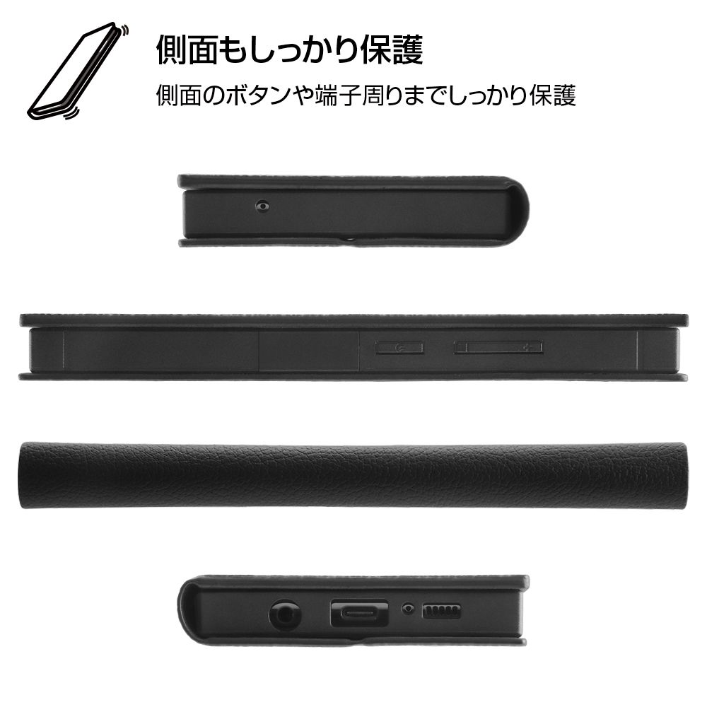 Galaxy A51 5G 『ディズニーキャラクター』／耐衝撃 手帳型レザーケース サイドマグネット／『ミニーマウス』