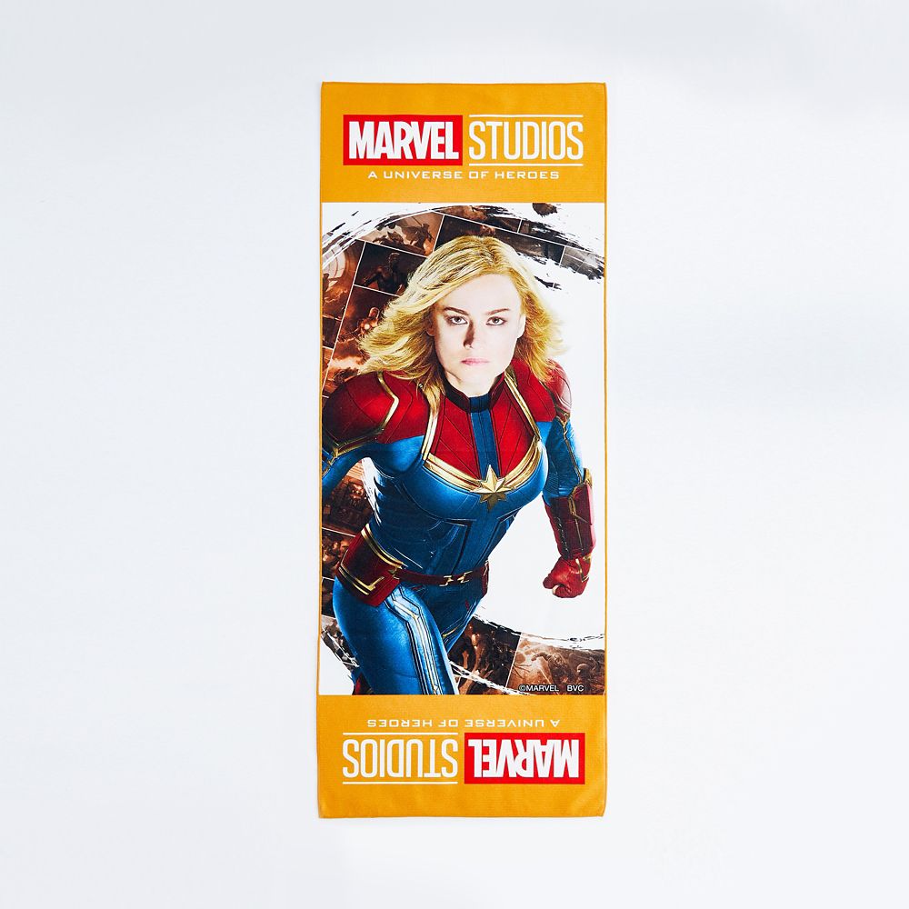 公式 ショップディズニー フェイスタオル キャプテン マーベル