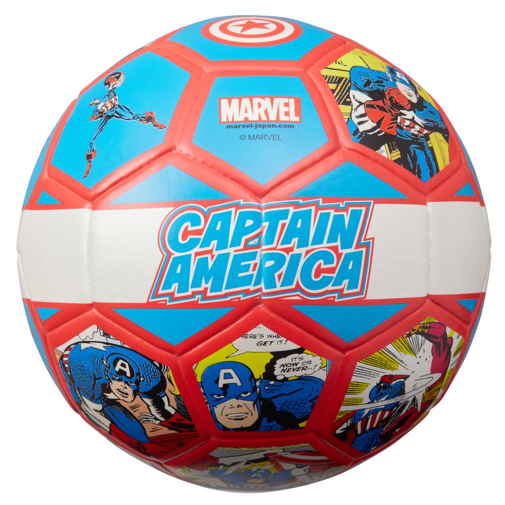 公式 ショップディズニー キャプテンアメリカ サッカーボール５号球 直径２２cm