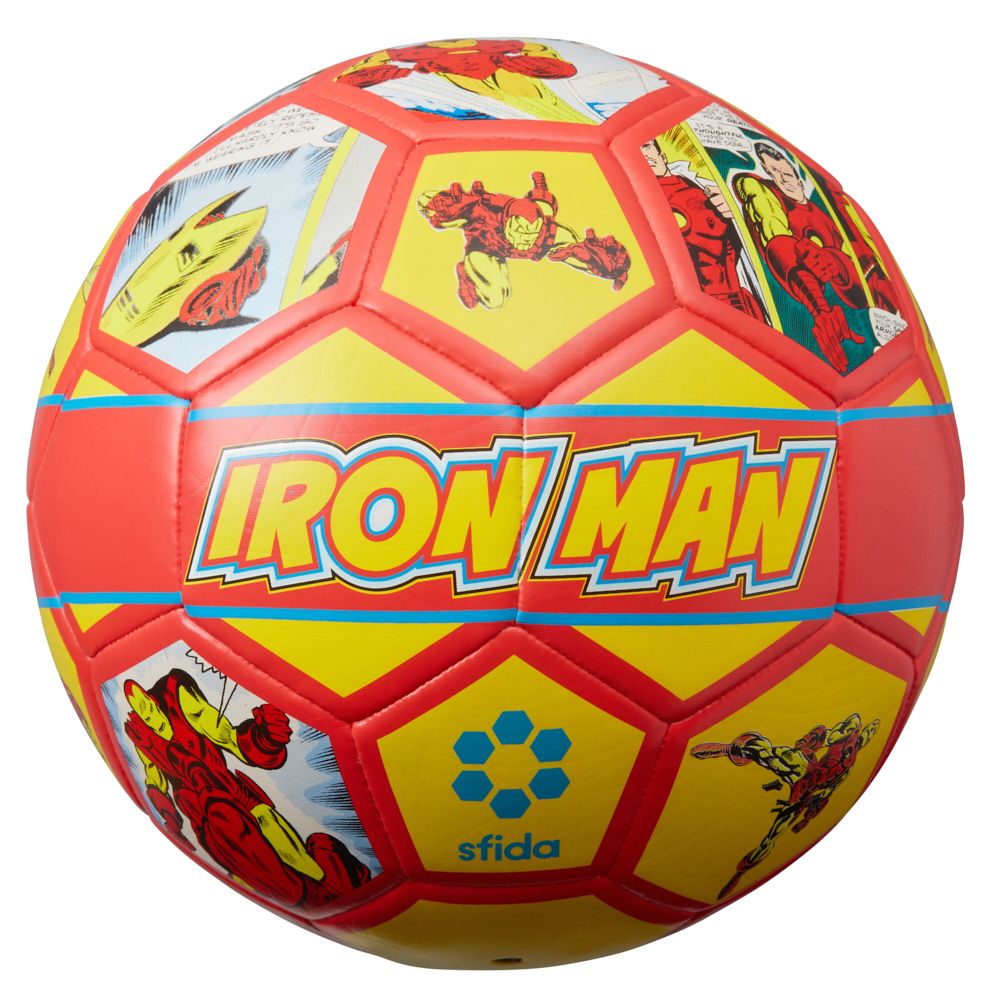 公式 ショップディズニー アイアンマン サッカーボール５号球 直径２２cm