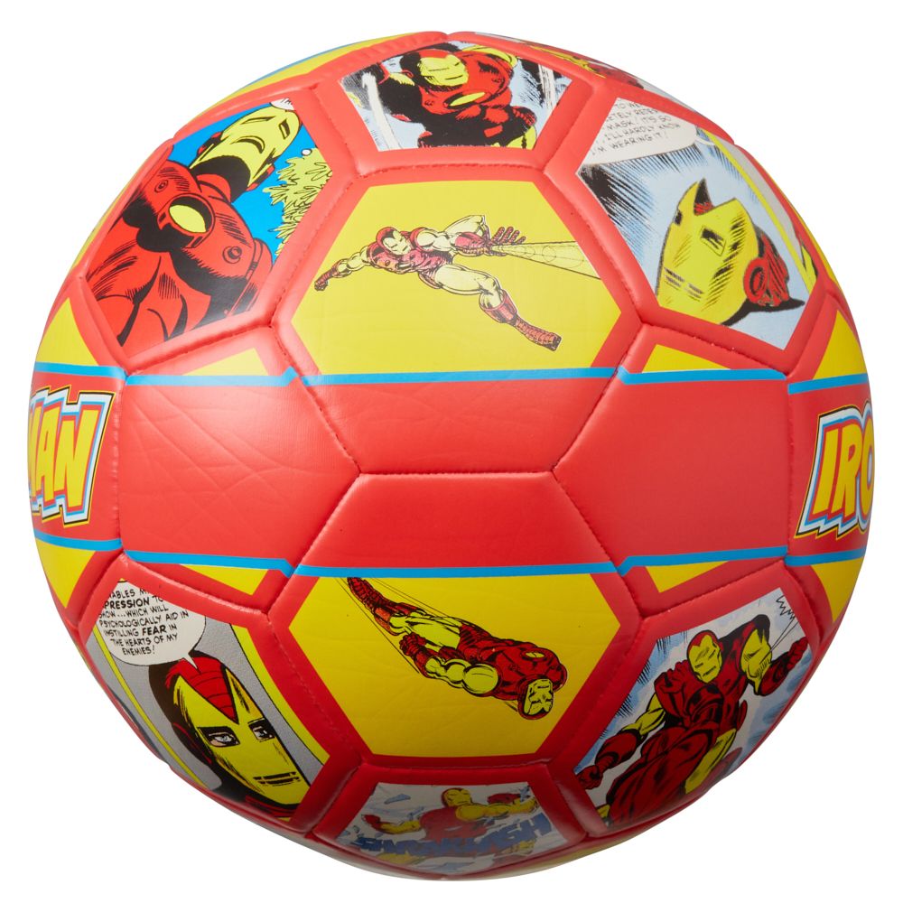 公式 ショップディズニー アイアンマン サッカーボール５号球 直径２２cm