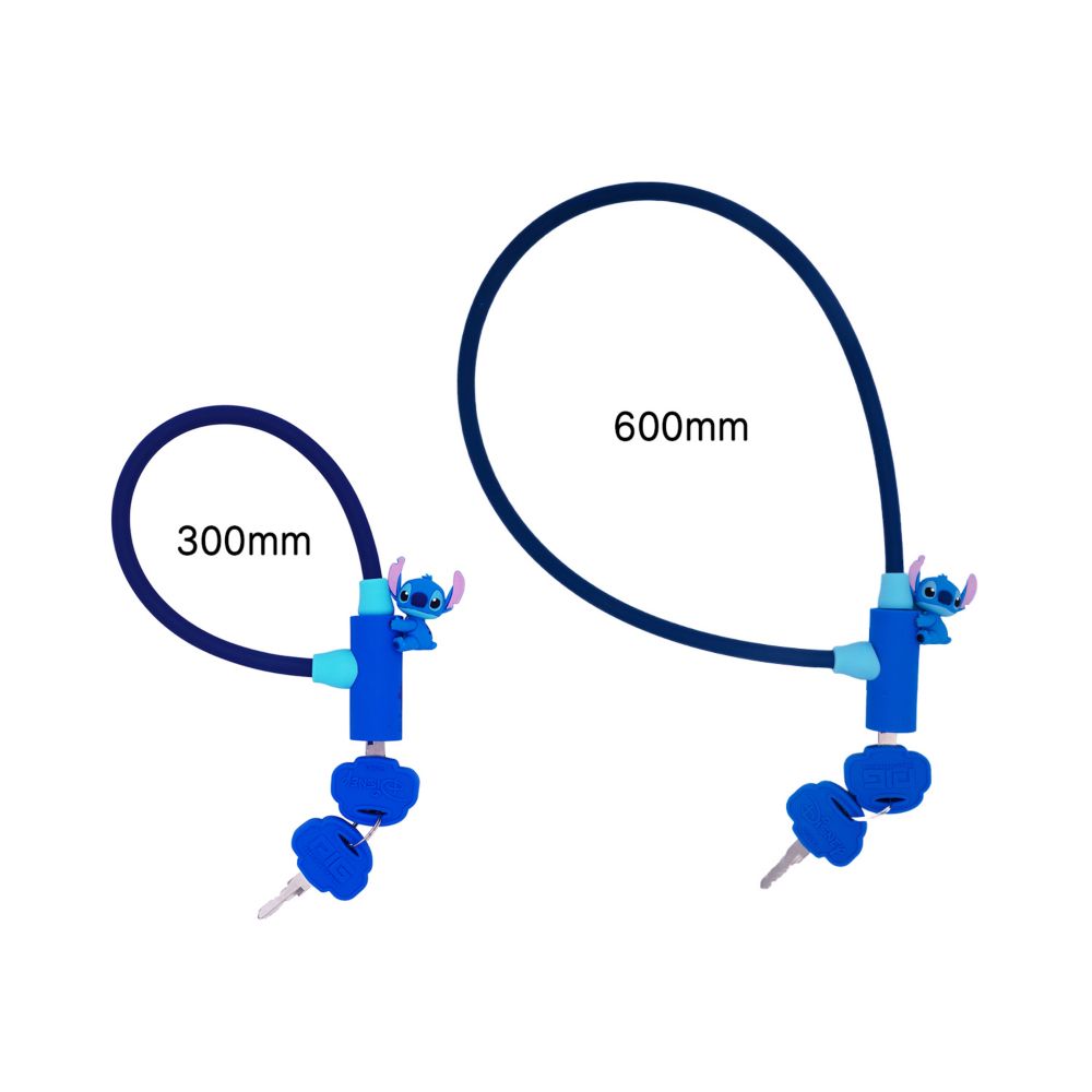 スティッチ　サイクルワイヤーロック　30cm　DWL300-003