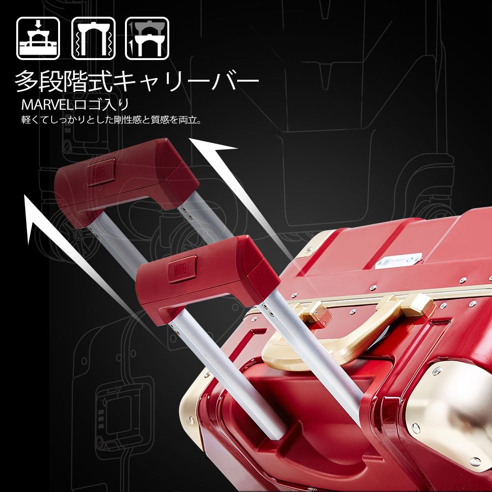 21超人気 Deseno Marvel Ironman スーツケース S 新作 Dhrpk Com