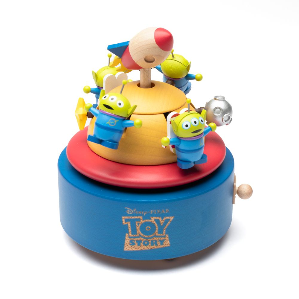 ディズニー 木製からくりオルゴール　Toy Story/オルゴール エイリアン