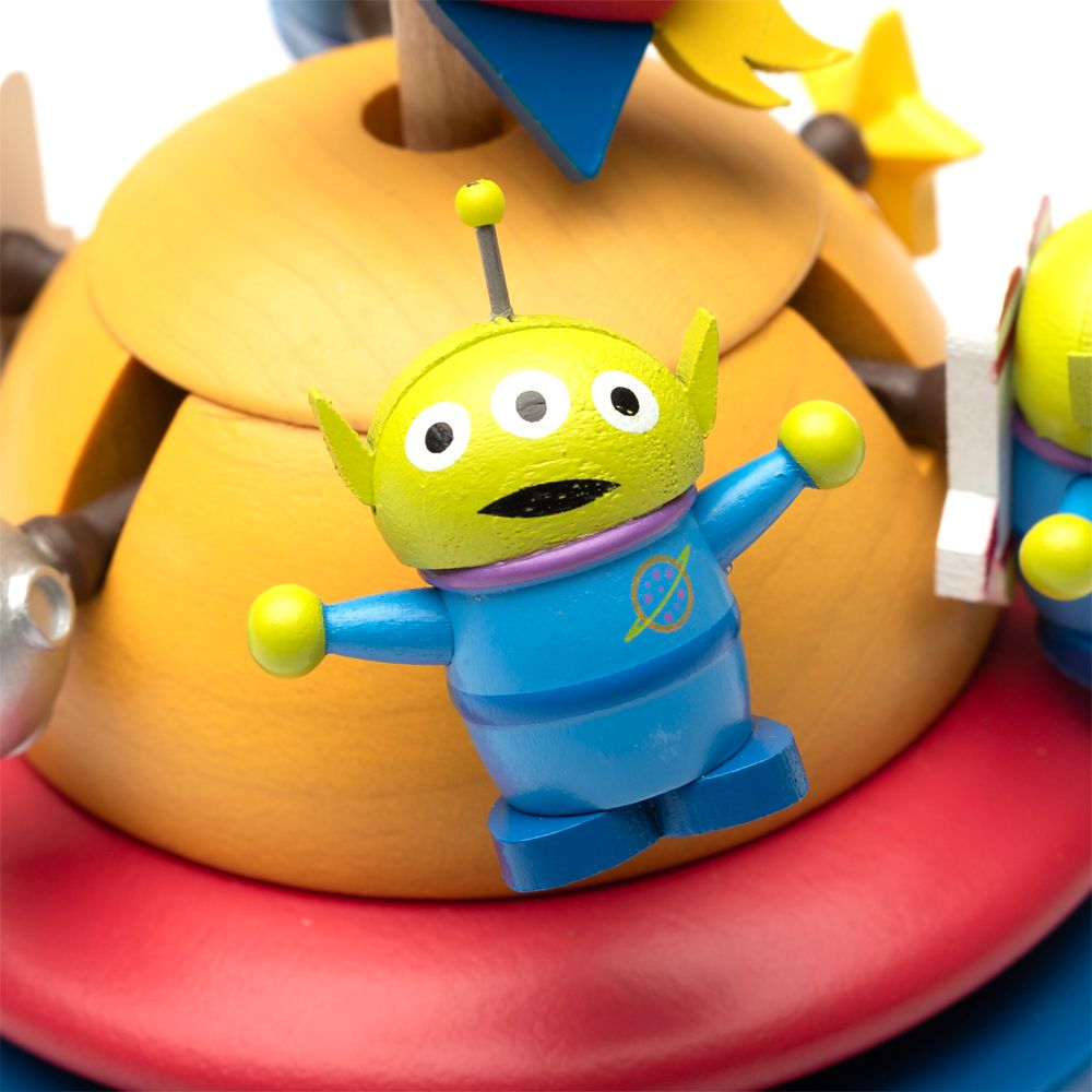 ディズニー 木製からくりオルゴール　Toy Story/オルゴール エイリアン