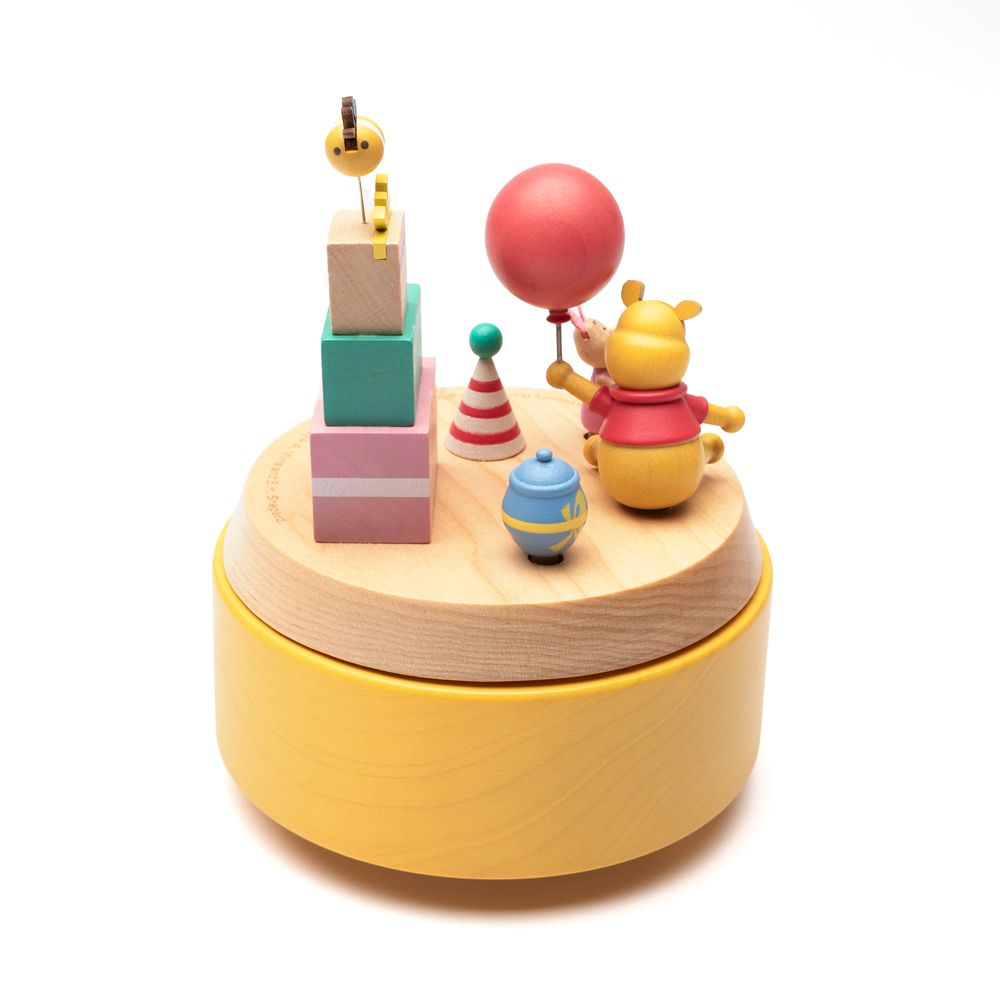 ディズニー 木製からくりオルゴール　Winnie The Pooh/オルゴール プレゼント