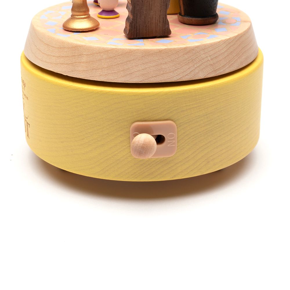 ディズニー 木製からくりオルゴール　美女と野獣オルゴール