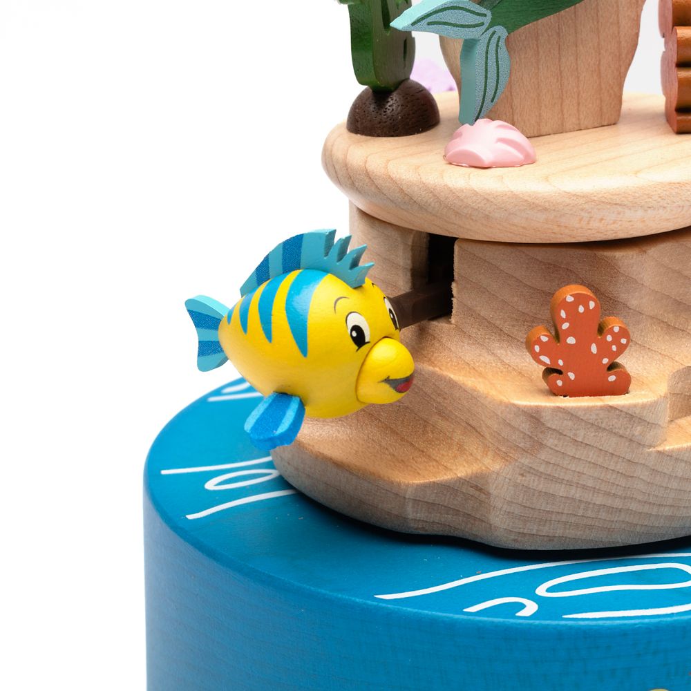 ディズニー 木製からくりオルゴール　リトルマーメイドオルゴール