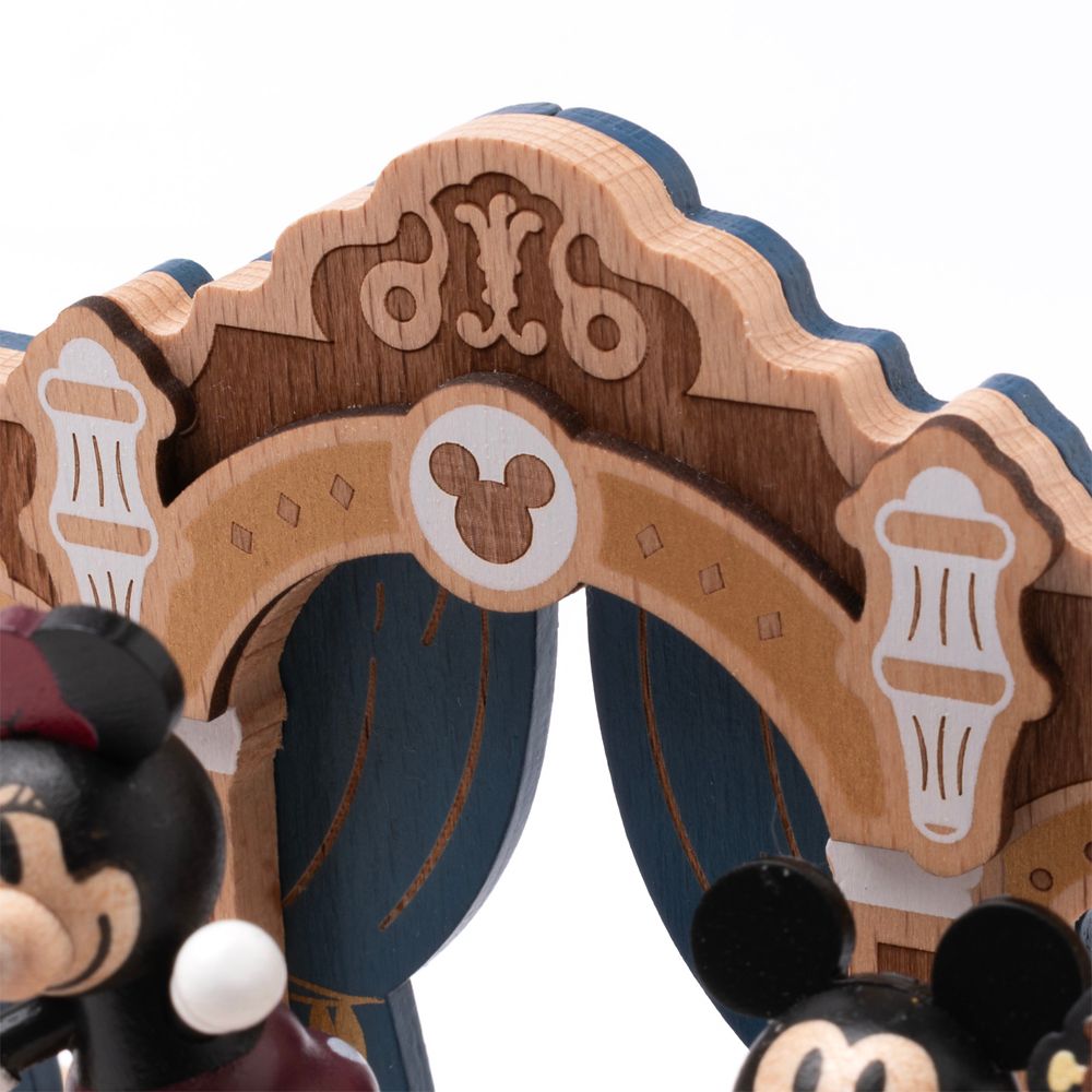 ディズニー 木製からくりオルゴール　Mickey & Friends/ミニーのオルゴール演奏会