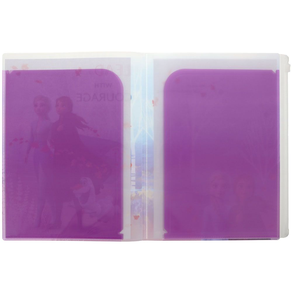 クリアファイル６Ｐ＋Ｆ　ＤＣ　ＦＲＯＺＥＮ２　／　３Ｄ