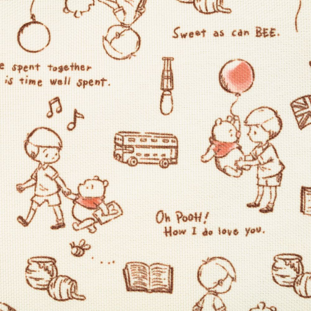 トートリュック　ＤＥＬＤＥ　／　ＤＣ　くまのプーさん