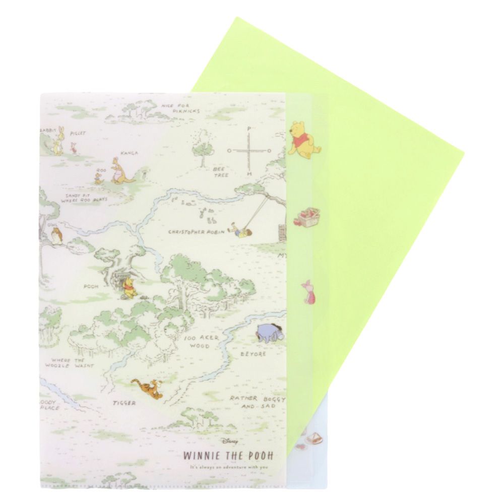 公式】ディズニーストア.jp | くまのプーさん Dクリアファイル5P  