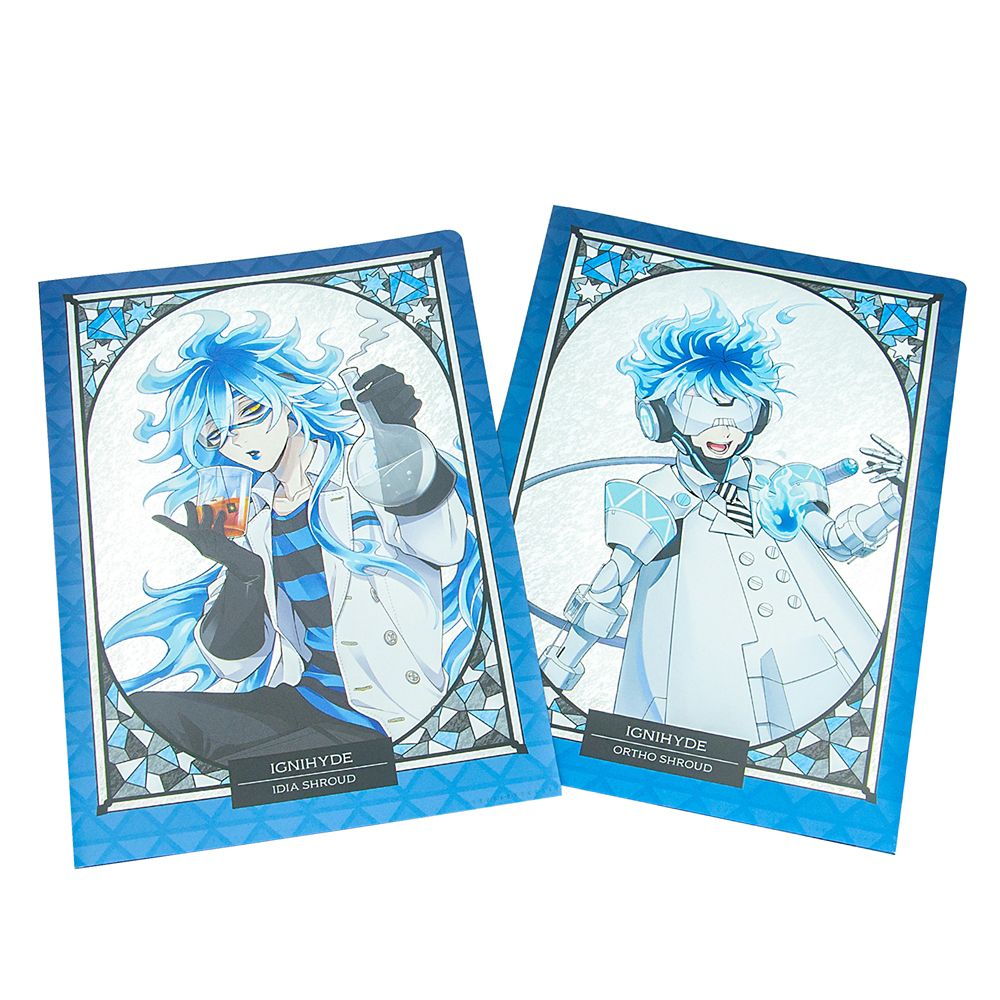 公式 ショップディズニー ツイステッドワンダーランド A5ダブルクリアファイルコレクション コンプリートbox B