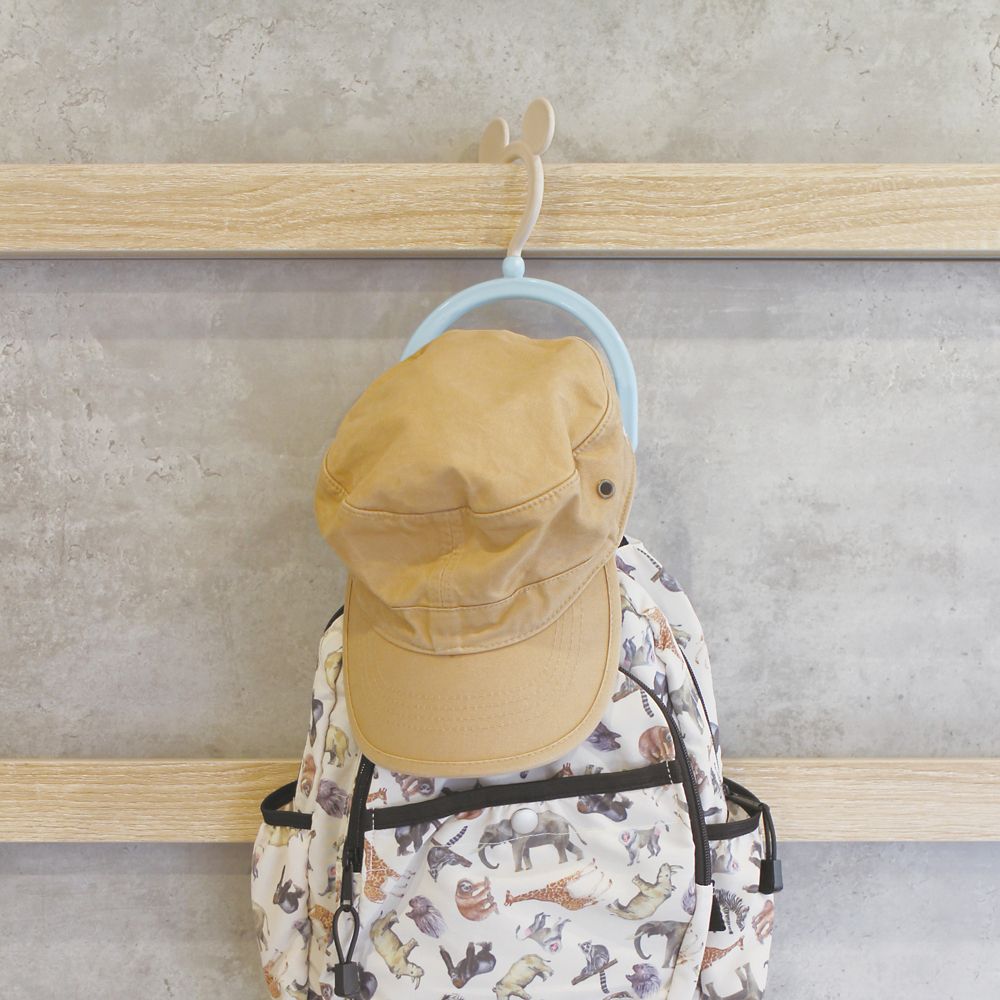 ミッキーマウス　帽子ハンガー　ライトブルー