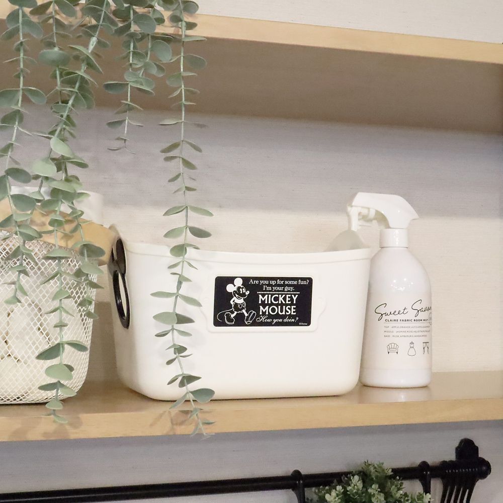 ミッキーマウス　ミニやわらかバケツＳＱ５AD　ホワイト