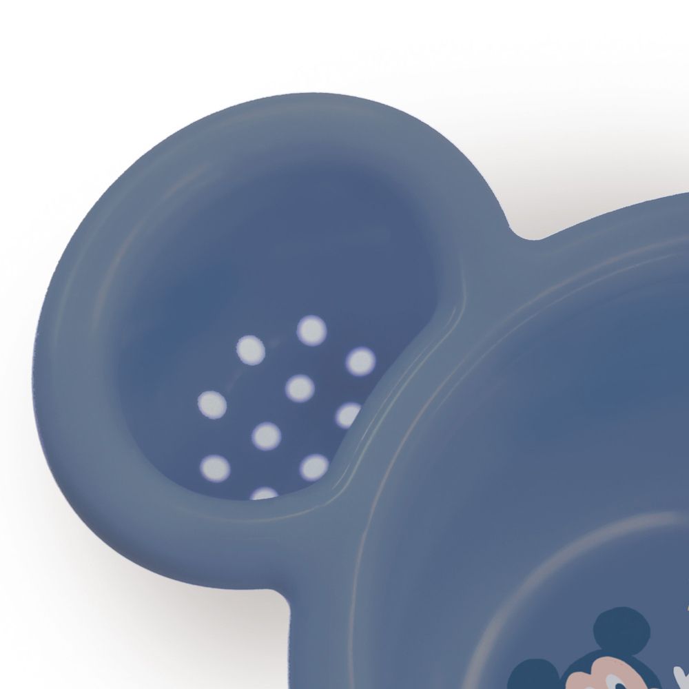 ミッキーマウス　こども用片手おけ　ダークブルー