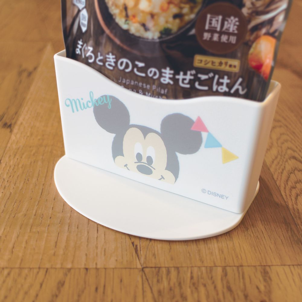 公式 ショップディズニー ミッキーマウス レトルト離乳食スタンド