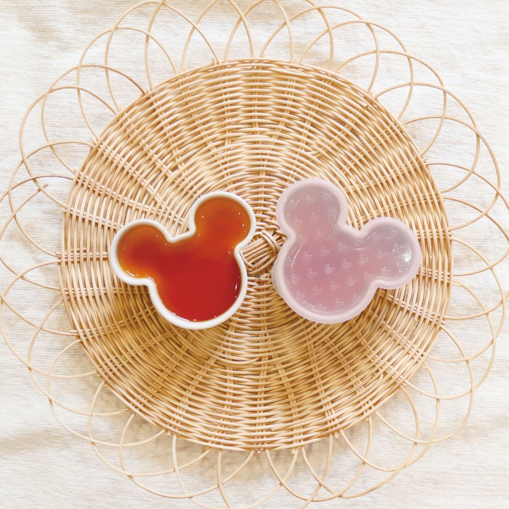 ミッキーマウス　離乳食こばちセット（ストロベリー）