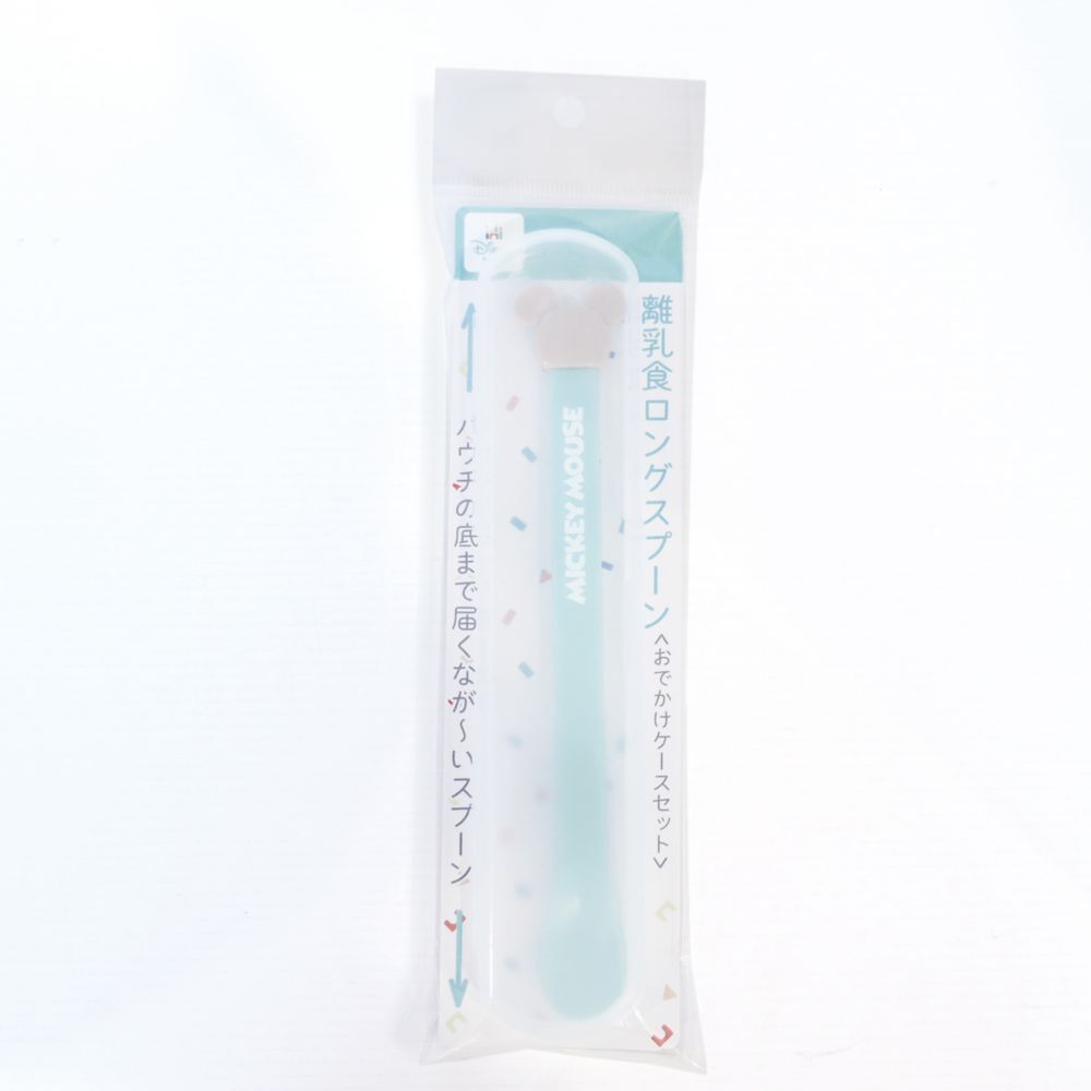 ミッキーマウス　離乳食ロングスプーン（PG）