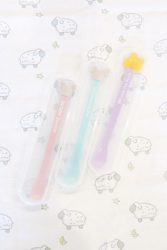 ミッキーマウス　離乳食ロングスプーン（PG）