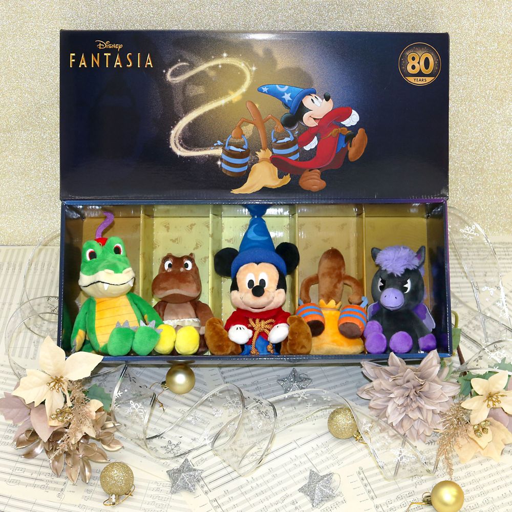 公式 ショップディズニー ファンタジアビーンズコレクション80周年限定セット