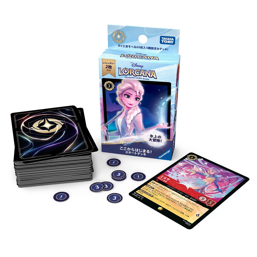 ディズニー・ロルカナ・TCG 日本語版 構築済みデッキ ここからはじまる!スタートデッキ 氷上の大冒険!