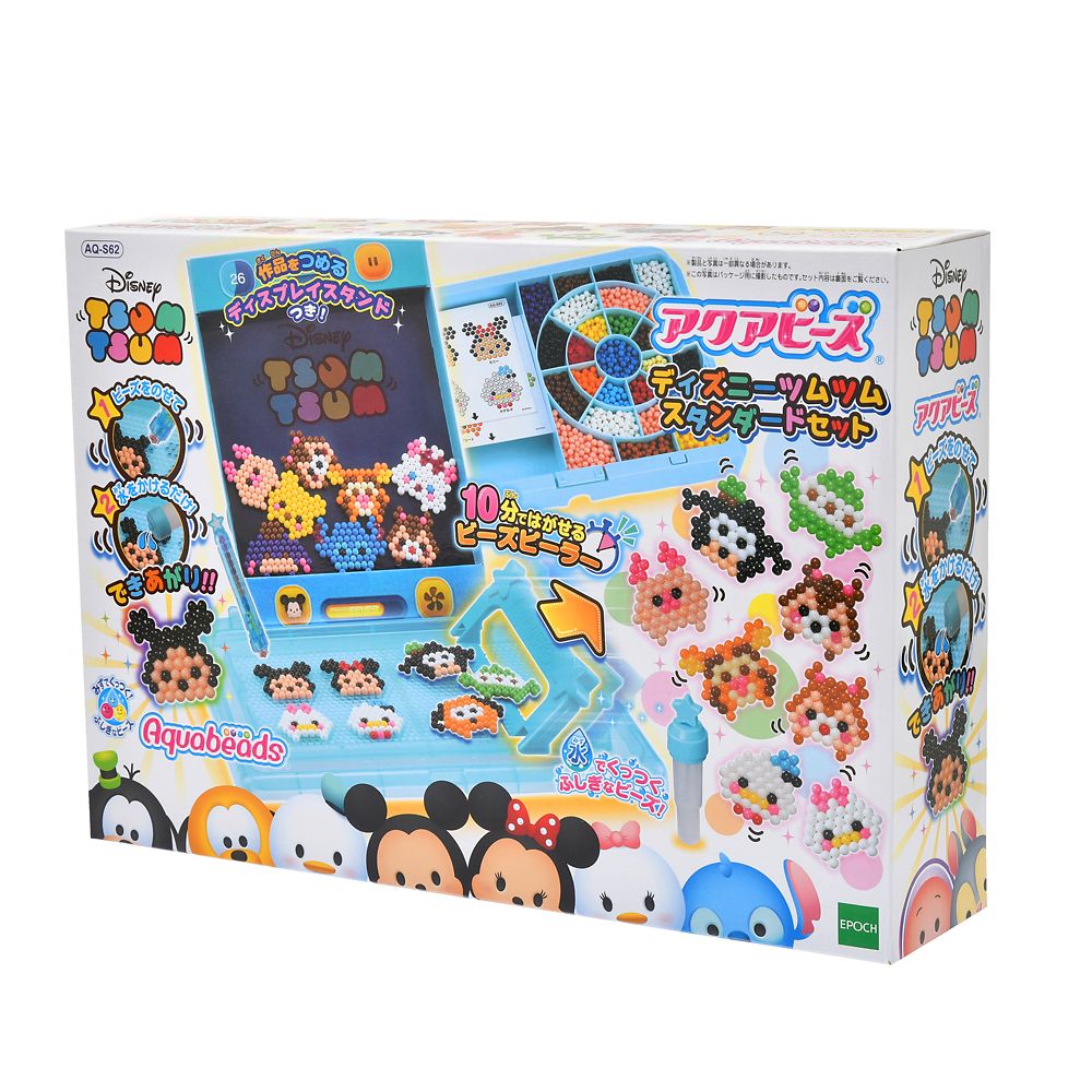 公式 ショップディズニー ツムツム ディズニーキャラクター おもちゃ アクアビーズ スタンダードセット Tsum Tsum