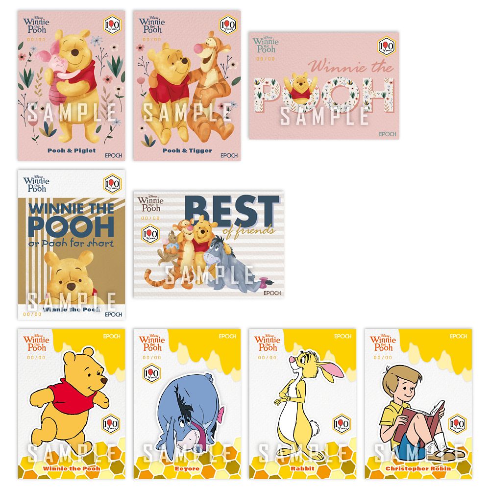 2026 EPOCH Collection Cards <Disney Winnie the Pooh 100TH Anniversary>