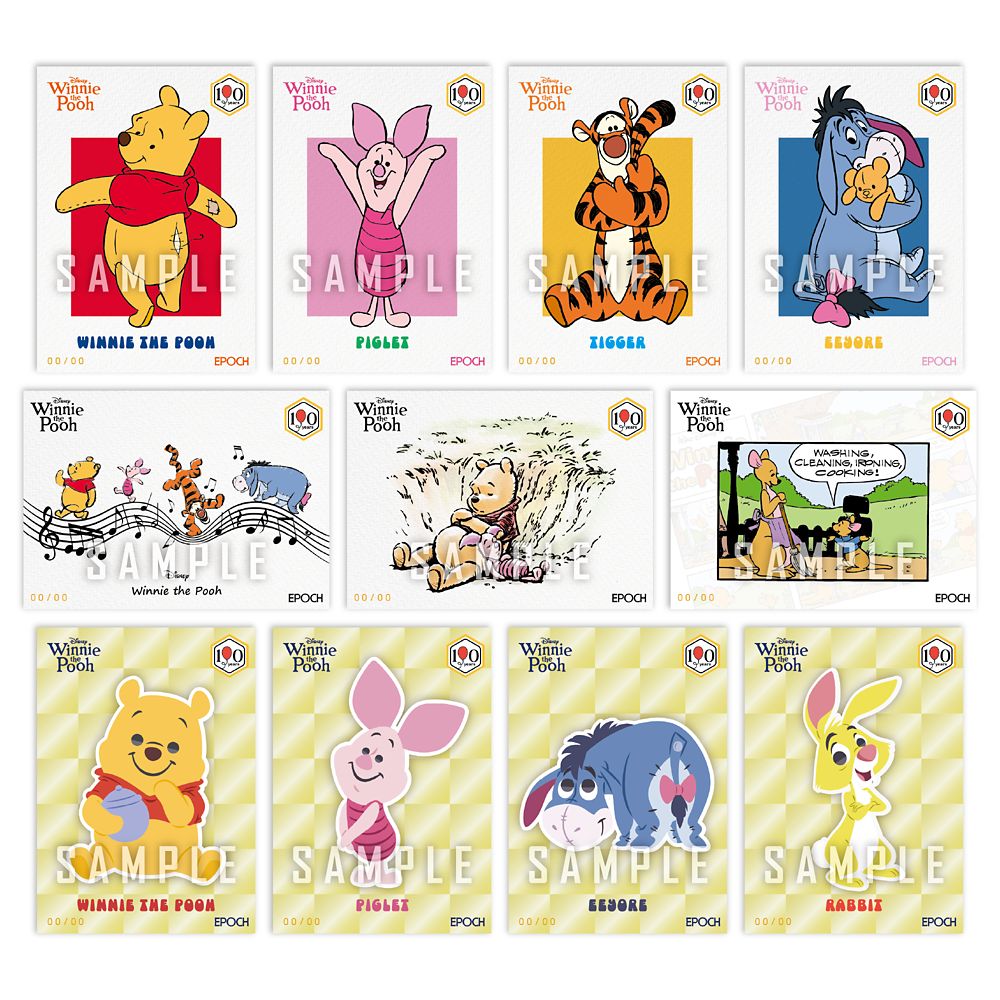 2026 EPOCH Collection Cards <Disney Winnie the Pooh 100TH Anniversary>