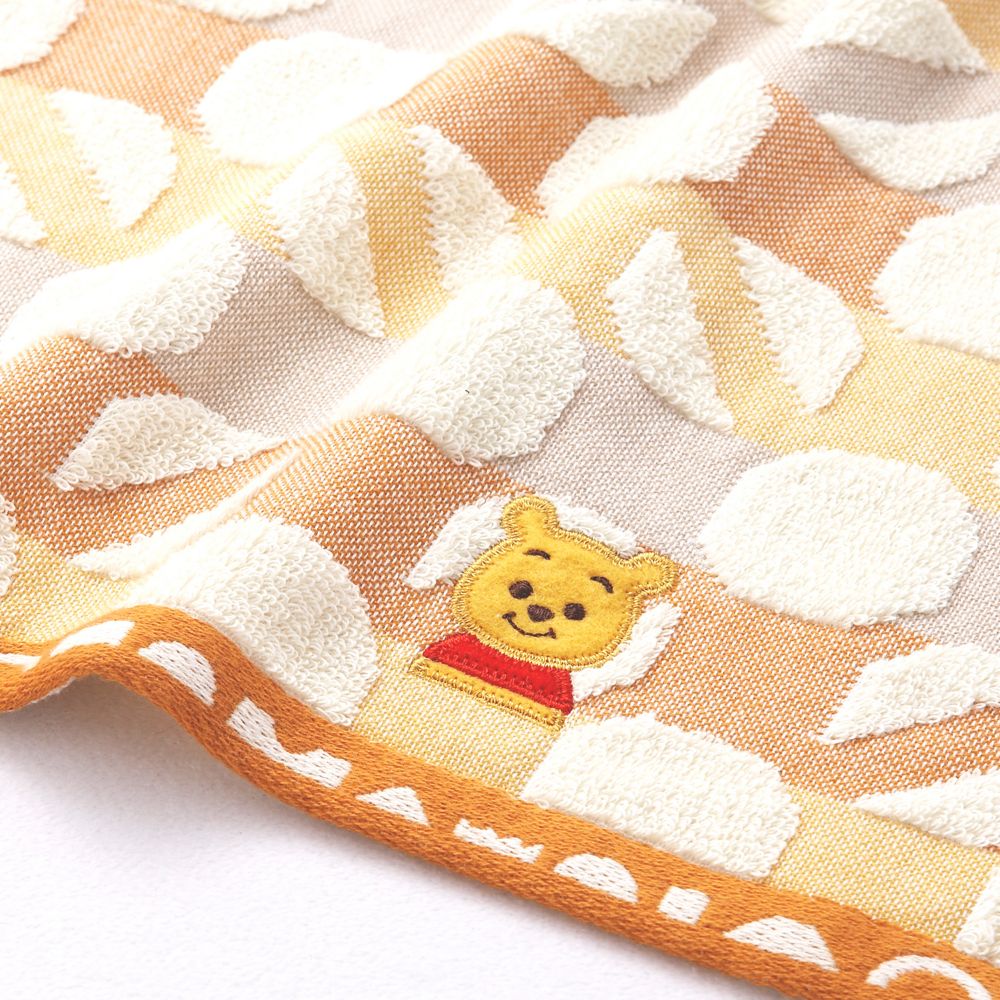 Disney｜KIDEA  TUDUKERU  フェイスタオル  プーさん 71-1212120-Y